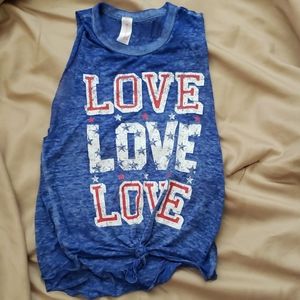 Love Patriotic Tank Top